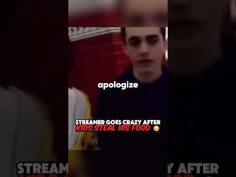 Streamer CHECKS Kids For Stealing His Food😳