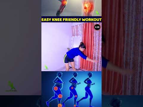 Easy Knee Friendly Workout #health_tips #anisha_hacks #anisha #ytshorts #exercise