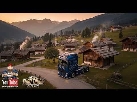 Euro Truck Simulator 2: The Alpine Challenge