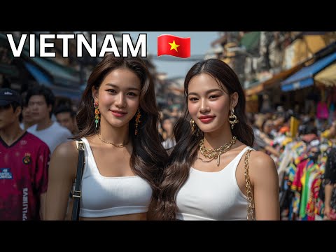 🇻🇳💥🛍️ HANOI VIETNAM💥🛒🤯 CHEAPEST CAPITAL IN ASIA? THE MOST POPULAR COUNTRY IN SE ASIA IN 2025! 4K HDR