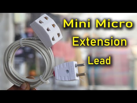 How To Make Mini Micro Extension Lead - Electric Board - Extension Board