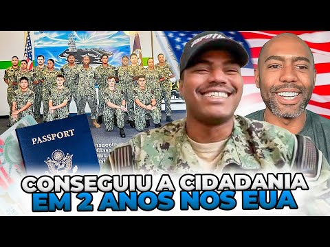 BRASILEIRO CONSEGUIU A CIDADANIA AMERICANA EM 2 ANOS NOS ESTADOS UNIDOS