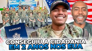 BRASILEIRO CONSEGUIU A CIDADANIA AMERICANA EM 2 ANOS NOS ESTADOS UNIDOS
