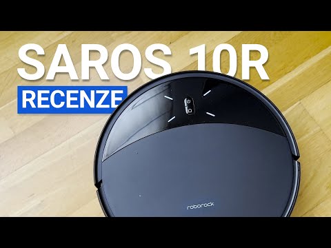 Roborock Saros 10R vyniká nízkým profilem i extrémním sacím výkonem