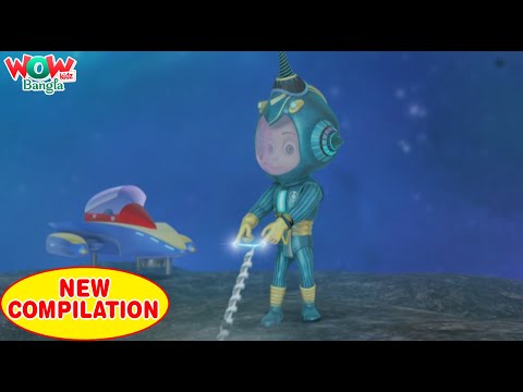 Vir The Robot Boy | New Compilation - 2 | Bengali Stories | Wow Kidz Bangla | #spot
