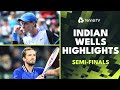 Sinner vs Alcaraz; Medvedev vs Paul  Indian Wells 2024 Semi-Final Highlights