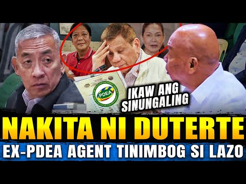 PDEA Director Lazo tinimbo ni Morales Sinampal ng Ebidensya matapos tawaging Peke ang PDEA Leaks