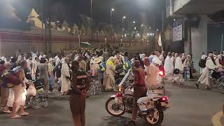 النفرة من مزدلفة إلى منى.. لبيك اللهم لبيك