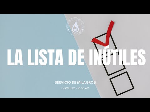 LA LISTA DE INÚTILES