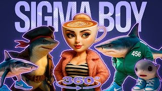 SIGMA BOY x BRAINROT MEGAMIX 360°