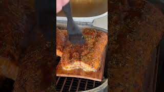 Rum Planked Salmon