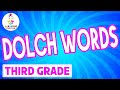 Exploring Third Grade Dolch Sight Words