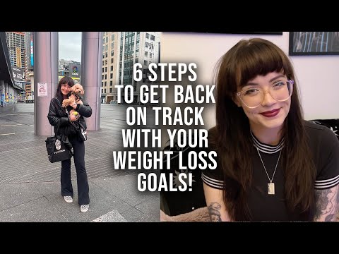 6 *easy* steps on how to get back on track with your health goals in 2024!