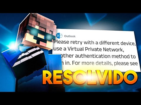 COMO RESOLVER ERRO PLEASE RETRY WITH A DIFFERENT DEVICE, USE A VPN MICROSOFT/MINECRAFT/BADLION