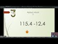 Subtraction of Decimals