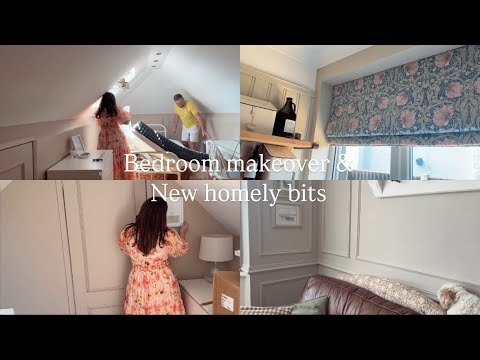 Bedroom makeover & New Homely bits | unboxing my new Emma sleep mattress 💕