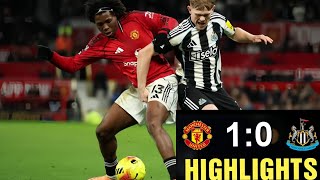 Manchester United vs Newcastle United 1-0 | Highlights 
