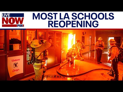 California fires: L.A. Unified to reopen most schools Monday | LiveNOW from FOX