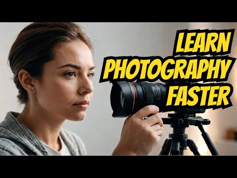 DITCH the random YouTube tutorials & learn photography FASTER