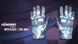 Moto Gloves Cool Mint Gameplay