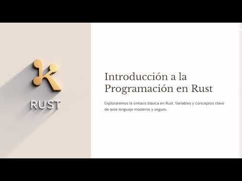 006.- Curso Rust para programadores C y C++. Creación de un minijuego.