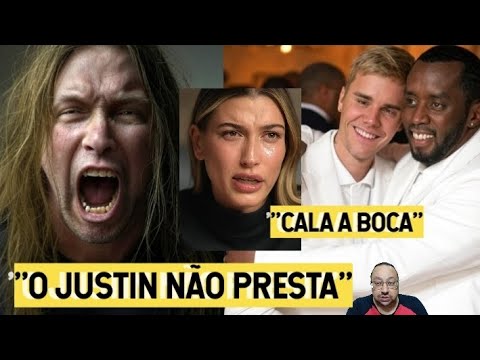 Justin Bieber NÃO PRESTA e era CÚMPLICE de Diddy nas festas, diz PAI de Hailey Bieber sobre o GENRO