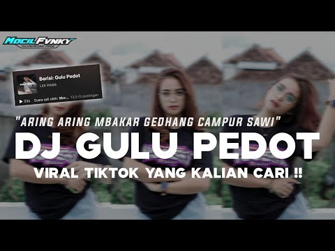 DJ ARING ARING MBAKAR GEDHANG CAMPUR SAWI || DJ GULU PEDOT VIRAL TIKTOK TERBARU 2025
