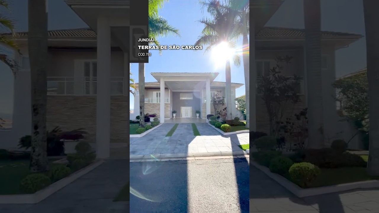 Casa de alto padrão para venda ou locação no Terras de São Carlos em Jundiaí/SP
