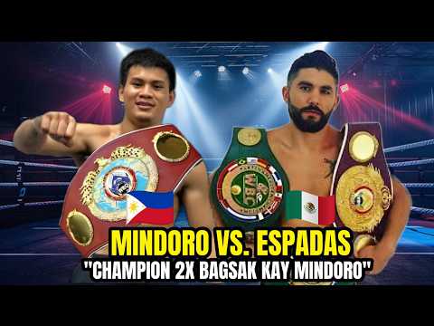 MINDORO VS ESPADAS LATEST! CHAMPION 2X BAGSAK KAY MINDORO!