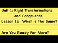 Congruence and Area in Geometry