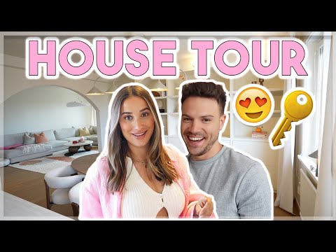 HOUSETOUR I VÅRT NYA HEM!