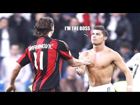 5 Times C.Ronaldo Showed Zlatan Who's The BOSS |HD|