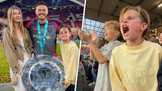 SNEAKING ONTO THE PITCH AT SOCCER AID