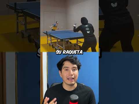 ¿Por qué las raquetas de ping pong son rojas y negras? 🤔