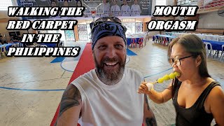 A MOUTH ORGASM and Walking the RED CARPET in the Philippines