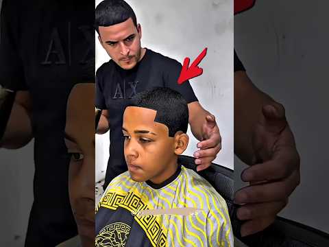 حلاق محترف عمل حلقه لشاب صغير هتصدمك 😨