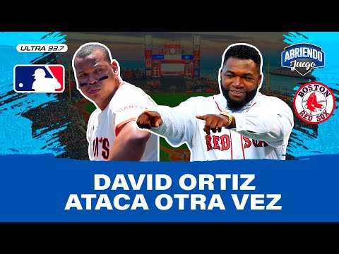 David Ortiz vuelve a soltar candela contra Rafael Devers
