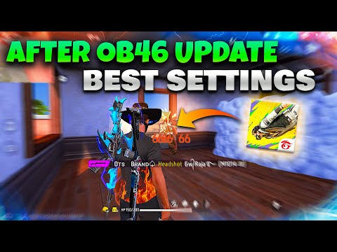 Free Fire OB46 Update Best Settings Sensitivity | Easy 97% Headshot Rate 🔥