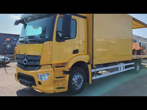 Mercedes-Benz Antos 1933 4x2 Dagcab Euro6 - GeslotenBak 8.9m - Schuifwanden + Laadklep 2000KG - Vangmuil | Vrachtwagens | Gesloten bak