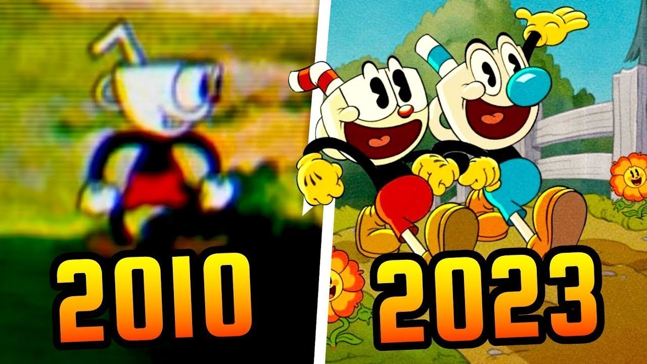 Evolution of Cuphead 2010-2023