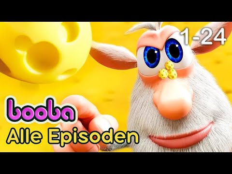 Booba 😝 Alle Episoden Zusammenstellung (24-1) ⭐ Animierte Kurzfilme ✨ Lustige Cartoons für Kinder