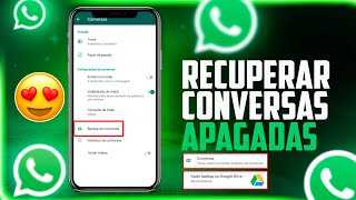 COMO RECUPERAR CONVERSAS APAGADAS DO WHATSAPP DE FORMA SIMPLES E RÁPIDA!
