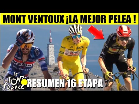 MONT VENTOUX 2025 ¡BATALLA INFERNAL HOY ! VINGEGAARD vs POGACAR
