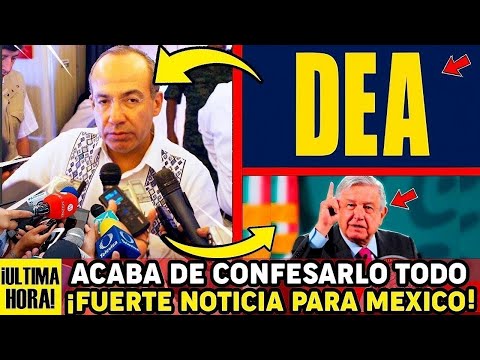 D.E.A VA POR CALDERON EN 2 MESES! GARCIA LUNA COOPERA CON TRUMP Y CLAUDIA CUMPLE SU PROMESA