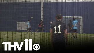 YouTube video thumbnail: The World Cup Kicks off new Interest in Soccer for Arkansans