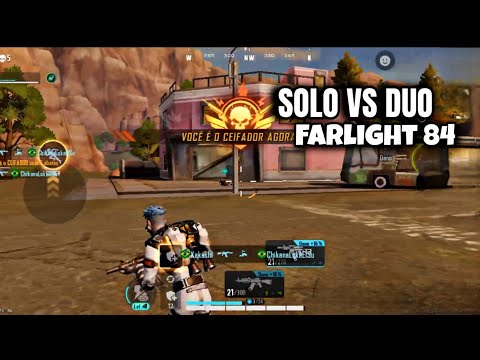DESTRUI TODO MUNDO SOLO VS DUO JOGANDO DE BELO NO FARLIGHT 84