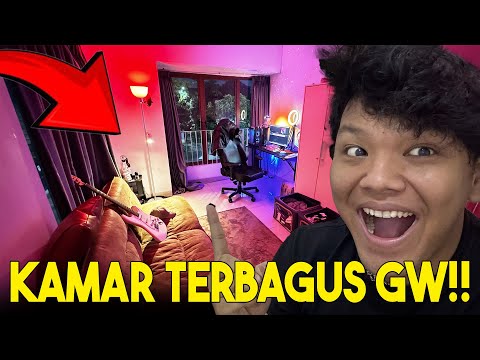 ROOM TOUR KAMAR GAMING CHUM KEVIN TERBAGUS!! 2025! ...(INI KAMAR PALING RAPI PALING WANGI DAN BAGUS)