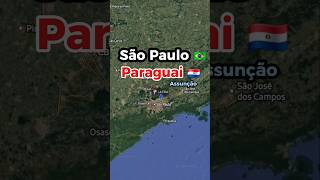 São Paulo - Assunção, Paraguai 🇵🇾 2 Horas de voo 🕒