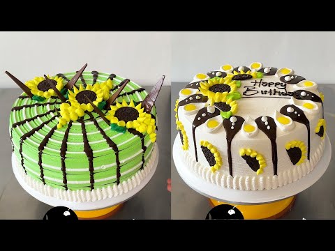 tutorial para decorar tortas al estilo girasol