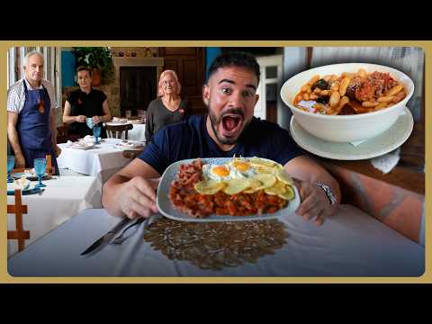 Probando una CASA de COMIDAS de PUEBLO en ASTURIAS: COMIDA TRADICIONAL para MOJAR PAN!!